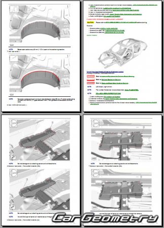   Cadillac CT4 2019-2026 Body Repair Manuals