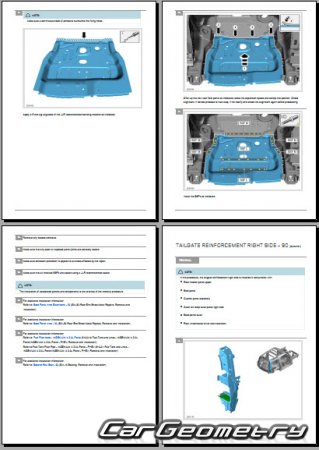   Land Rover Defender 110 (L663) 2020-2028 Body Repair Manual