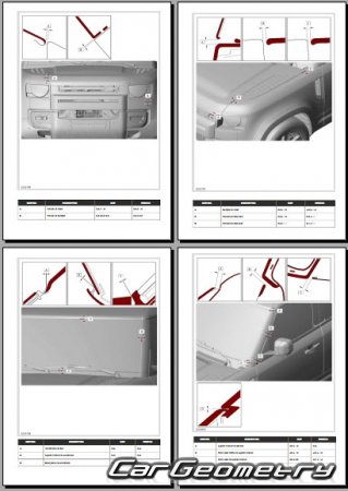   Land Rover Defender 110 (L663) 2020-2028 Body Repair Manual