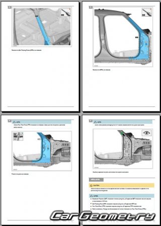   Land Rover Defender 110 (L663) 2020-2028 Body Repair Manual