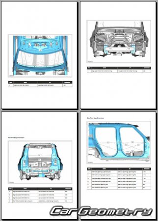   Land Rover Defender 110 (L663) 2020-2028 Body Repair Manual