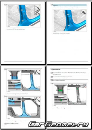   Land Rover Defender 110 (L663) 2020-2028 Body Repair Manual