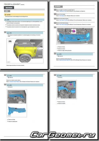 Land Rover Defender 90 (L663) 2020-2028 Body Repair Manual