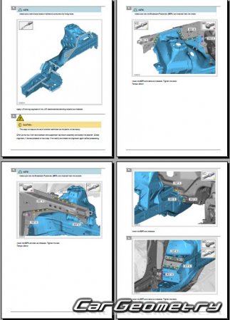 Land Rover Defender 90 (L663) 2020-2028 Body Repair Manual