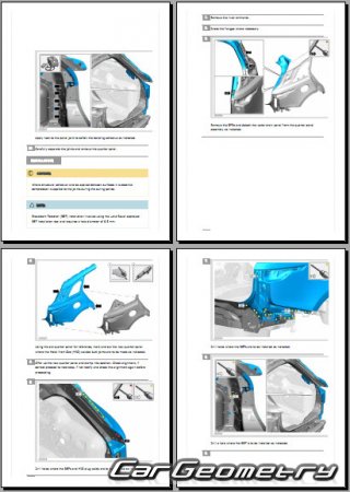   Range Rover Velar (L560) 2017-2024 Body Repair Manual