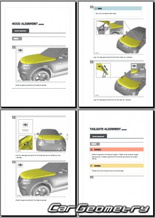   Range Rover Velar (L560) 2017-2024 Body Repair Manual