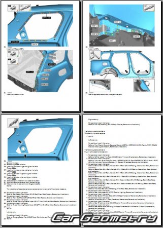   Range Rover (L460) 2022-2028 Body Repair Manual