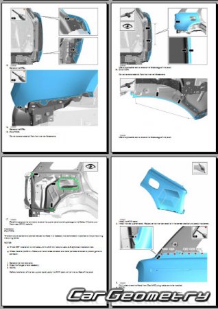   Range Rover (L460) 2022-2028 Body Repair Manual