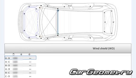Great Wall Hover H6 2013-2022 (Haval H6  2015) Body dimensions