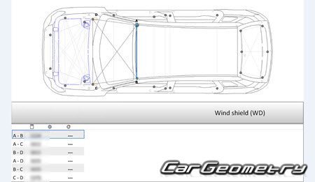   Haval H6 Coupe 2015-2022 Body dimensions