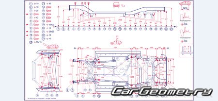 Volkswagen Atlas Cross Sport 2020-2024 Body dimensions Volkswagen Atlas Cross Sport 2020-2024 Body dimensions