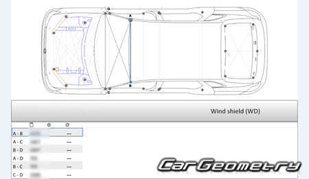 Volkswagen Atlas Cross Sport 2020-2024 Body dimensions Volkswagen Atlas Cross Sport 2020-2024 Body dimensions