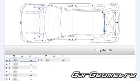 Кузовные размеры Volkswagen Tiguan 2024-2030 Body Repair Manual Кузовные размеры Volkswagen Tiguan 2024-2030 Body Repair Manual