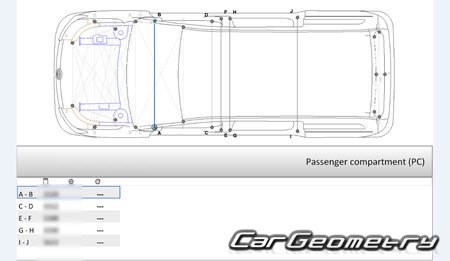 Кузовные размеры Volkswagen Caddy 2021-2028 Body Repair Manual Кузовные размеры Volkswagen Caddy 2021-2028 Body Repair Manual