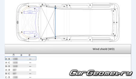 Кузовные размеры Volkswagen Caddy 2021-2028 Body Repair Manual Кузовные размеры Volkswagen Caddy 2021-2028 Body Repair Manual