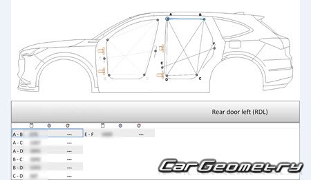   Acura MDX 2021-2027 Body Repair Manual