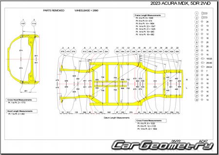   Acura MDX 2021-2027 Body Repair Manual