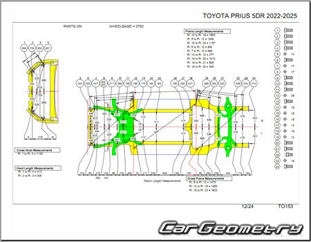   Toyota Prius (MXWH6# ZVW6#) s 2023 Body Repair Manual