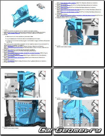   Range Rover Evoque (L551) 2019-2025 Body Repair Manual