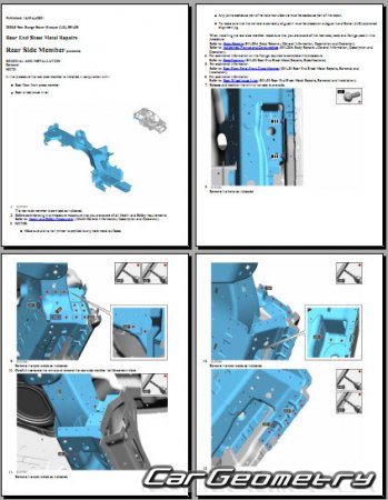   Range Rover Evoque (L551) 2019-2025 Body Repair Manual