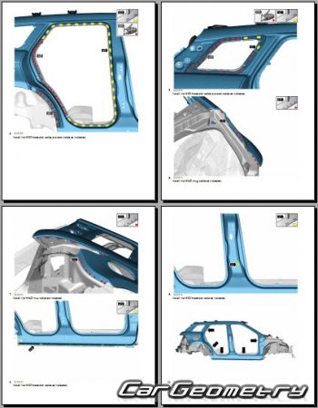   Range Rover Evoque (L551) 2019-2025 Body Repair Manual