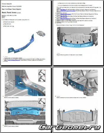   Range Rover Evoque (L551) 2019-2025 Body Repair Manual