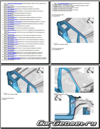   Range Rover Evoque (L551) 2019-2025 Body Repair Manual