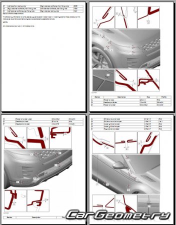  Range Rover Evoque (L551) 2019-2025 Body Repair Manual