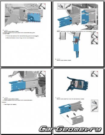   Range Rover Evoque (L551) 2019-2025 Body Repair Manual