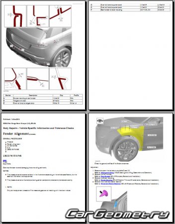   Range Rover Evoque (L551) 2019-2025 Body Repair Manual