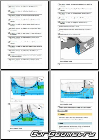 Кузовные размеры Land Rover Discovery 5 (L462) 2017-2026 Body Repair Manual Кузовные размеры Land Rover Discovery 5 (L462) 2017-2026 Body Repair Manual
