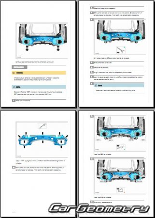 Кузовные размеры Land Rover Discovery 5 (L462) 2017-2026 Body Repair Manual Кузовные размеры Land Rover Discovery 5 (L462) 2017-2026 Body Repair Manual