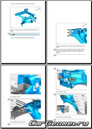 Кузовные размеры Land Rover Discovery 5 (L462) 2017-2026 Body Repair Manual Кузовные размеры Land Rover Discovery 5 (L462) 2017-2026 Body Repair Manual