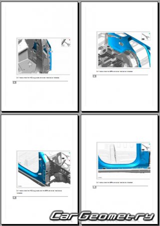 Кузовные размеры Land Rover Discovery 5 (L462) 2017-2026 Body Repair Manual Кузовные размеры Land Rover Discovery 5 (L462) 2017-2026 Body Repair Manual
