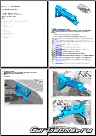   Land Rover Discovery Sport (L550) 2015-2023 Body Repair Manual