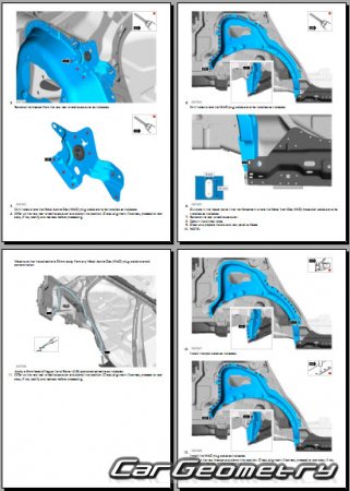  Land Rover Discovery Sport (L550) 2015-2023 Body Repair Manual