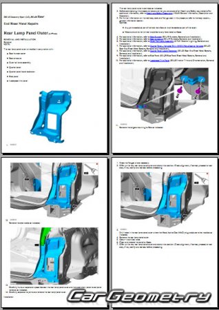   Land Rover Discovery Sport (L550) 2015-2023 Body Repair Manual