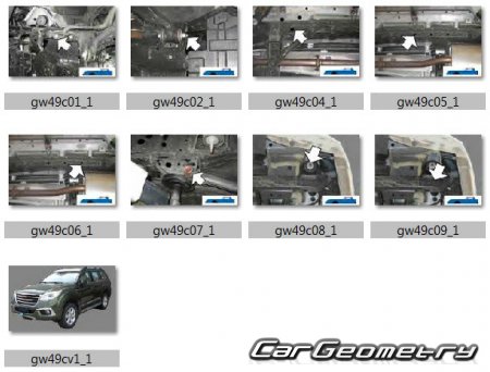   Haval H9 2015-2022 Body dimensions