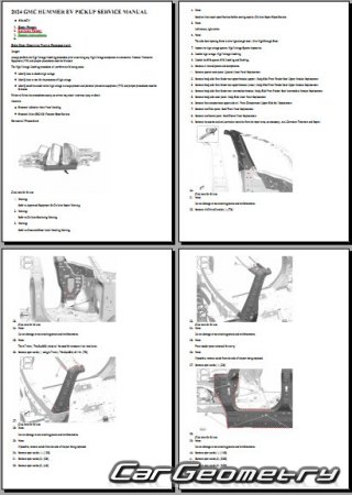 GMC Hummer EV 2022-2027 Body Repair Manual