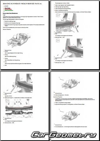 GMC Hummer EV 2022-2027 Body Repair Manual