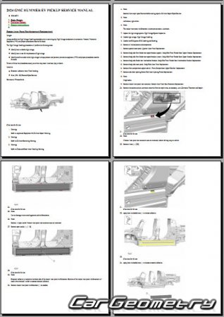 GMC Hummer EV 2022-2027 Body Repair Manual