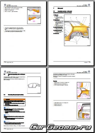 Volkswagen ID.7 Tourer 2024-2027 Body Repair Manual Volkswagen ID.7 Tourer 2024-2027 Body Repair Manual