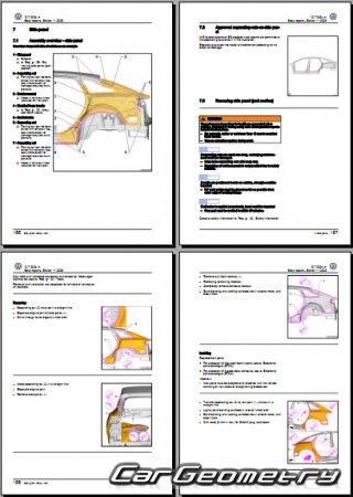 Volkswagen ID.7 Limousine 2023-2027 Body Repair Manual