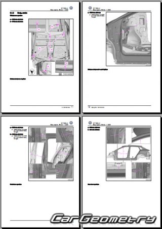 Volkswagen ID.7 Limousine 2023-2027 Body Repair Manual