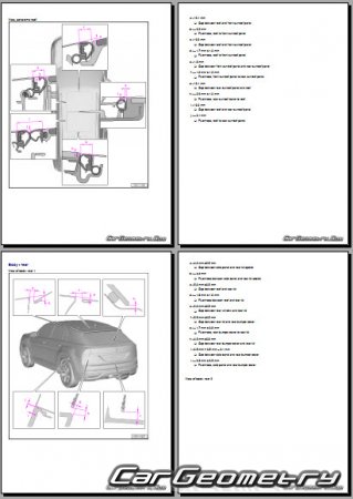 Volkswagen Atlas Cross Sport 2020-2024 Body dimensions