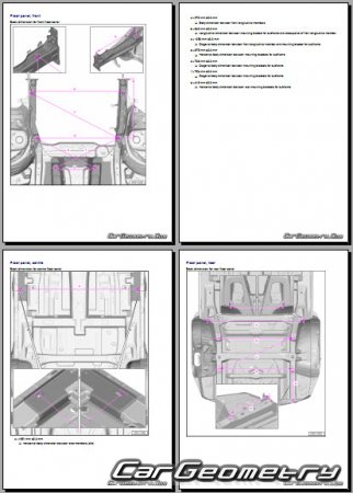 Volkswagen Atlas Cross Sport 2020-2024 Body dimensions