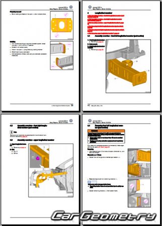   Volkswagen Amarok 2023-2031 Body Repair Manual