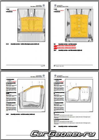   Volkswagen Amarok 2023-2031 Body Repair Manual