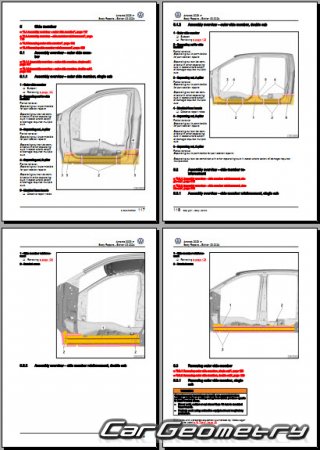   Volkswagen Amarok 2023-2031 Body Repair Manual