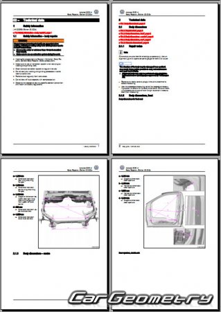   Volkswagen Amarok 2023-2031 Body Repair Manual